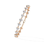 Glimmering Kite Diamond Bracelet