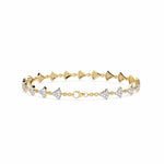 Glimmering Kite Diamond Bracelet