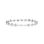 Glimmering Kite Diamond Bracelet