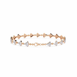 Glimmering Kite Diamond Bracelet