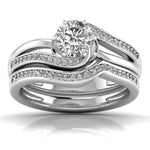 1 Carat Glitter Solitaire Diamond Ring