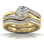 1 Carat Glitter Solitaire Diamond Ring