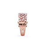 Glorious Floral Diamond Bangle