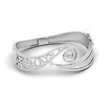 Diamond Swirl Bangle