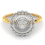 Intricate Bridal Gold Diamond Bangle