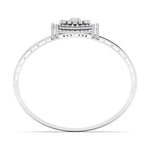 Gold Minimalist Diamond Bangle