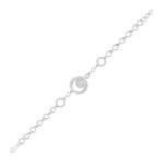 Contemporary Diamond Circle Bracelet