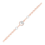 Contemporary Diamond Circle Bracelet