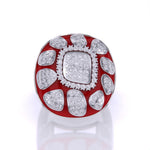 Gold & Diamond Traditional Cocktail Ring