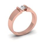 Solitaire Men's Diamond Band