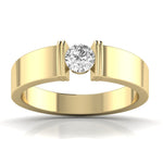 Solitaire Men's Diamond Band
