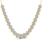 Studded Diamond Necklace
