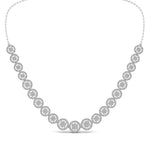 Studded Diamond Necklace