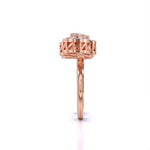 Elegance Heart Diamond Ring