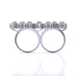 Elegance Heart Diamond Ring