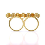 Elegance Heart Diamond Ring