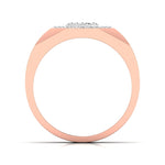 Hexagon Halo Men's Ring