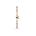 Radiant Splendor Diamond and Gold Bangle