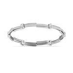 Linear Diamond Bangle
