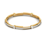 Linear Diamond Bangle