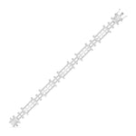 Linear Diamond Link Bracelet