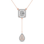 Linear Diamond Pendants
