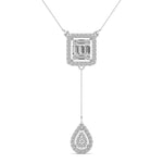 Linear Diamond Pendants