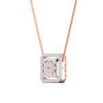Luxe Square Diamond Pendant