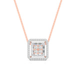 Luxe Square Diamond Pendant