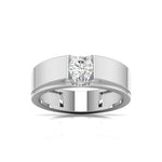 Men’s Sleek Diamond Wedding Band