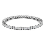 40 Pointer Round Diamond Line Bangle