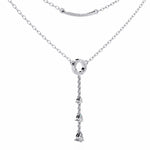 Luxury Diamond Lariat Pendant