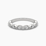 Versatile Half Eternity Diamond Band