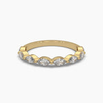 Versatile Half Eternity Diamond Band