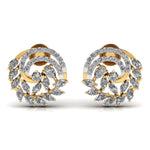 Marquise Diamond Whirl Earrings
