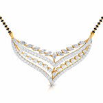 Celestial Diamond Cascade Mangalsutra