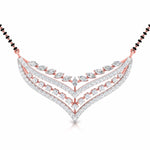 Celestial Diamond Cascade Mangalsutra