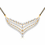 Celestial Diamond Cascade Mangalsutra