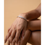 Bezel Set Baguette Diamond Bangle