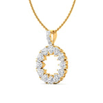 Minimalist Diamond Pendant Necklace