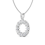 Minimalist Diamond Pendant Necklace