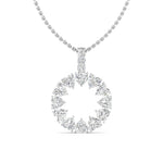 Minimalist Diamond Pendant Necklace