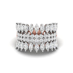 Mixed Cut Diamond Eternity Band