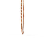 Modern Chain Bracelet with Geometric Clasp