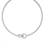 Modern Chain Bracelet with Geometric Clasp