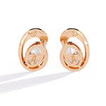 Modern Diamond Stud Earrings