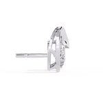 Modern Diamond Stud Earrings