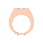 Modern Gold Diamond Ring for Men