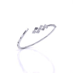 Modern Mosaic Diamond Bracelet