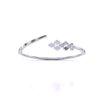 Modern Mosaic Diamond Bracelet